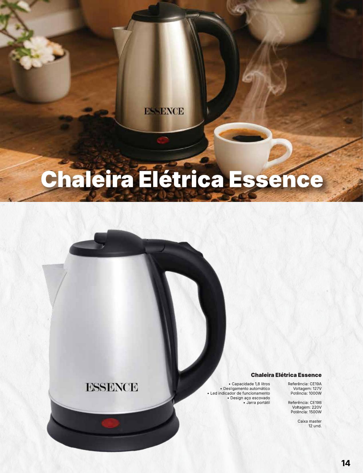 Chaleira Elétrica Essence