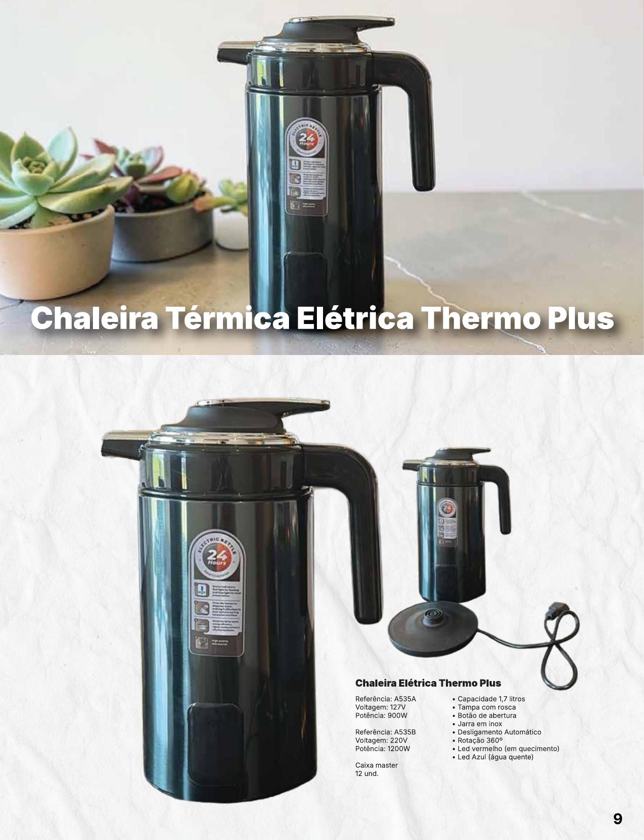 Chaleira Térmica Elétrica Thermo Plus